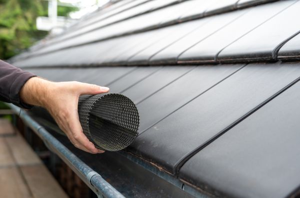 Gutter Mesh Installation in Cumming